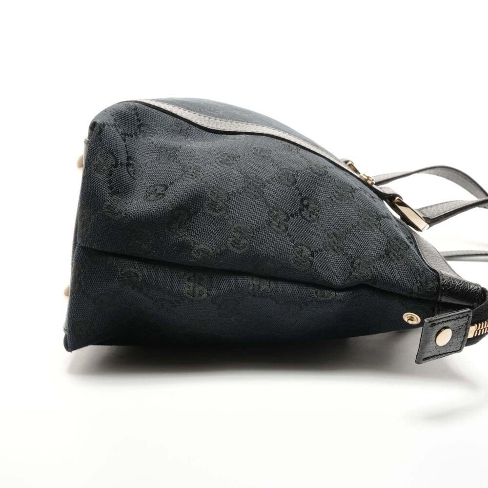 GUCCI Black Canvas Shoulder Bag - Picture 5 of 14